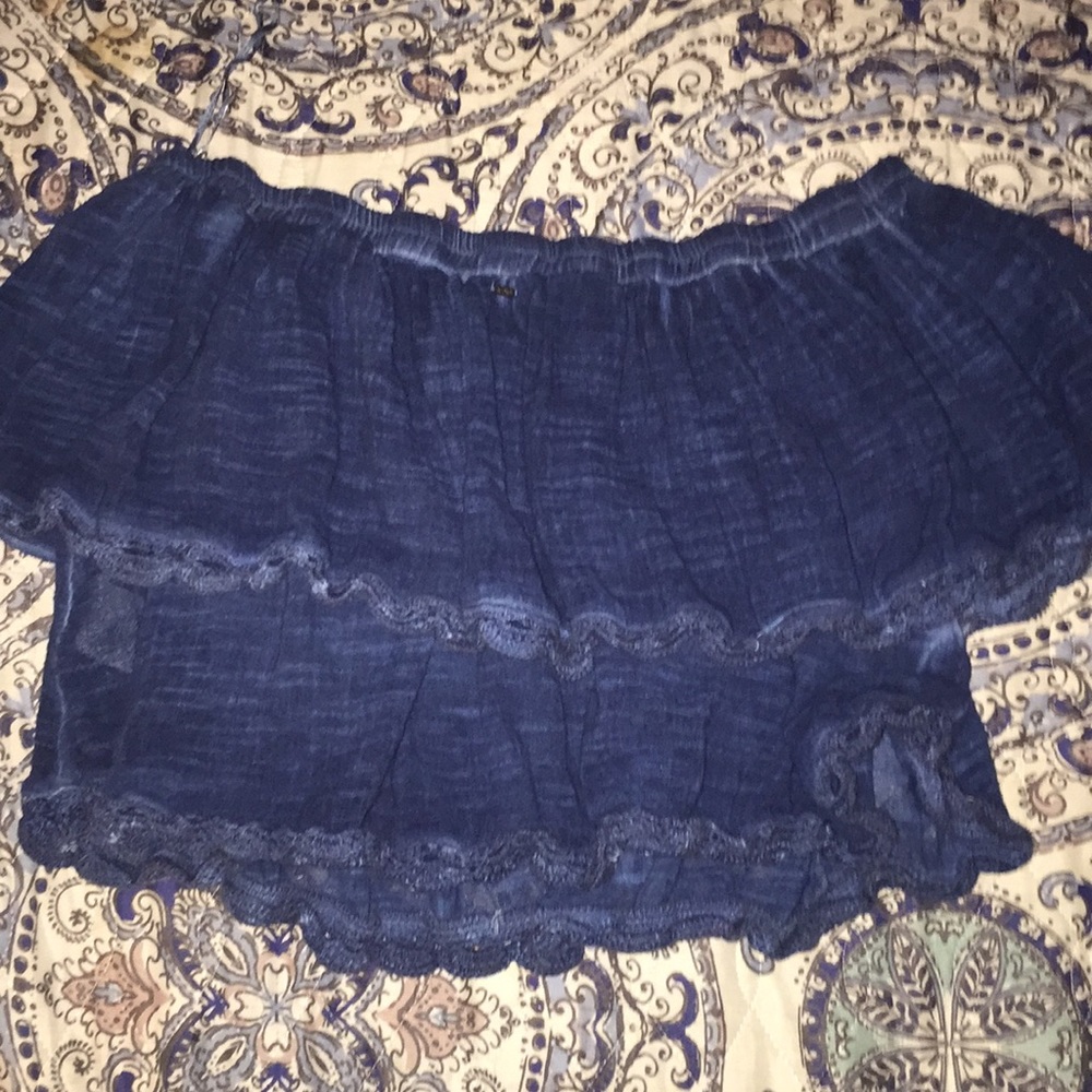 Rip Curl off the shoulder crop top